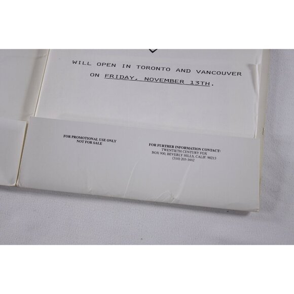 1992 Love Potion #9 Movie press kit, vintage Sandra Bullock Dale Midkiff - Picture 9 of 9